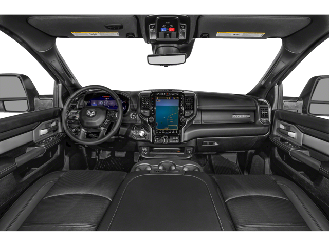Interior dashboard view of a 2024 Ram 2500 | Ram service in Hampton, VA | Banister CDJR Hampton
