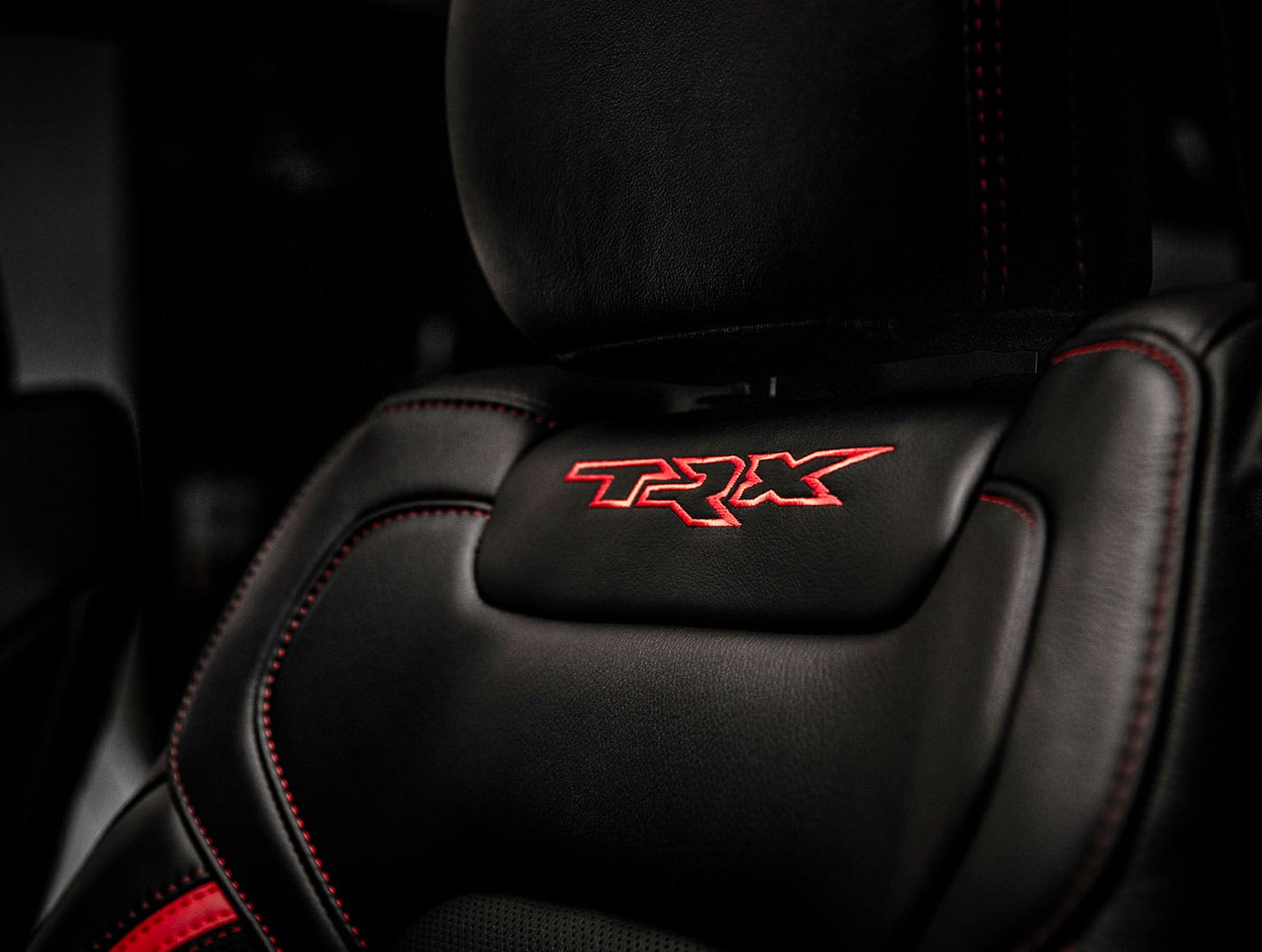 2023 RAM 1500 TRX performance focused interior materials