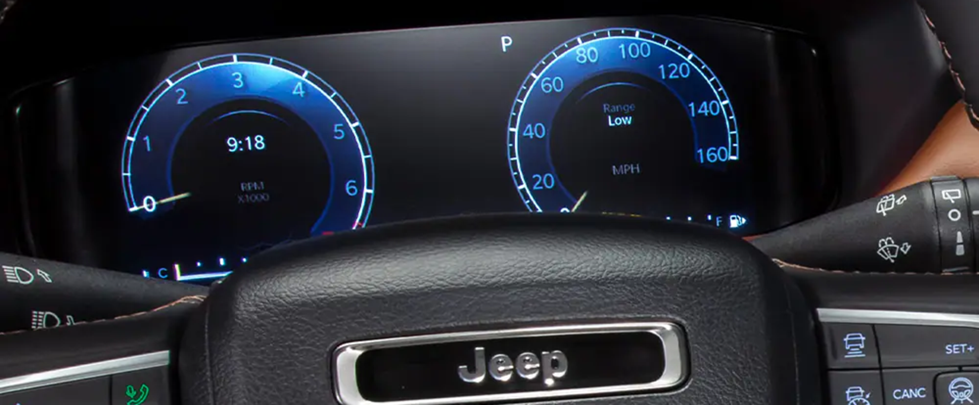 2023 Jeep Compass AVAILABLE 10.25-INCH DIGITAL CLUSTER DISPLAY