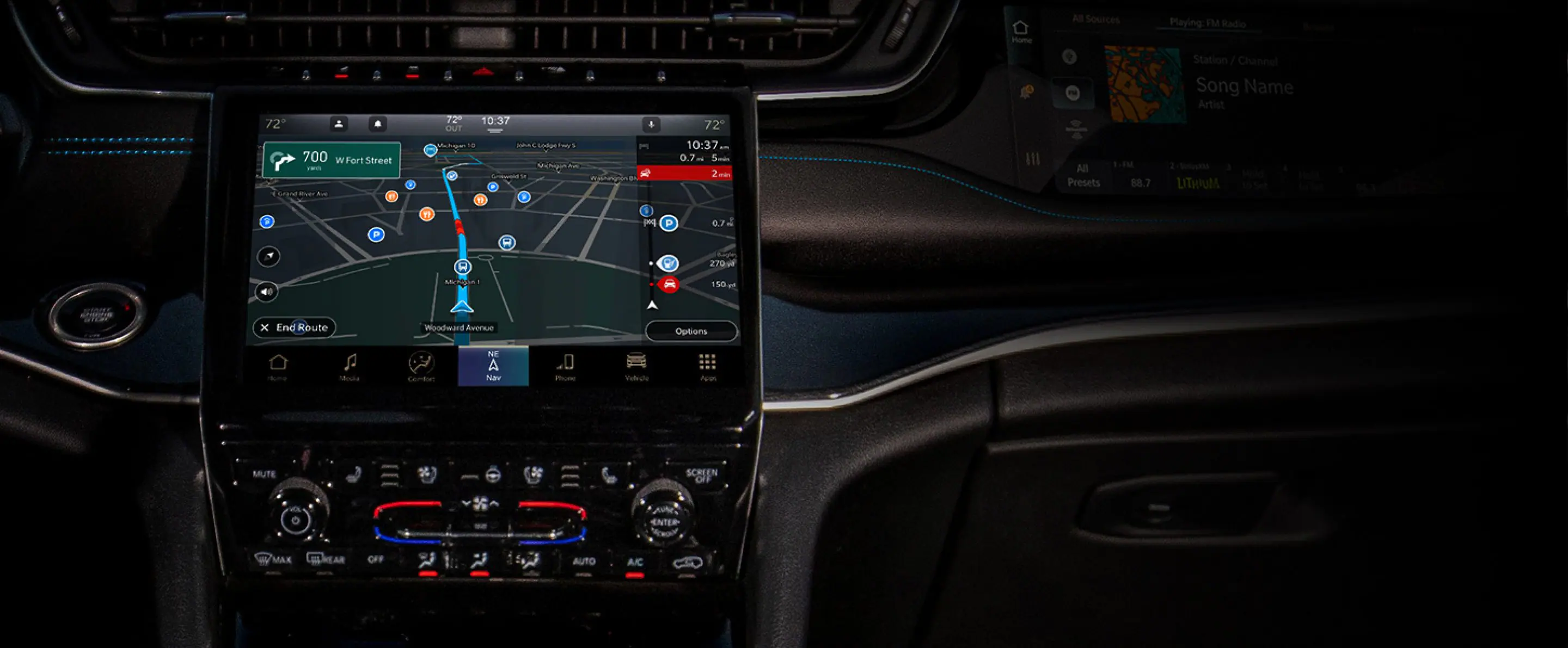 2023 Jeep Cherokee UCONNECT® 10.1-INCH TOUCHSCREEN