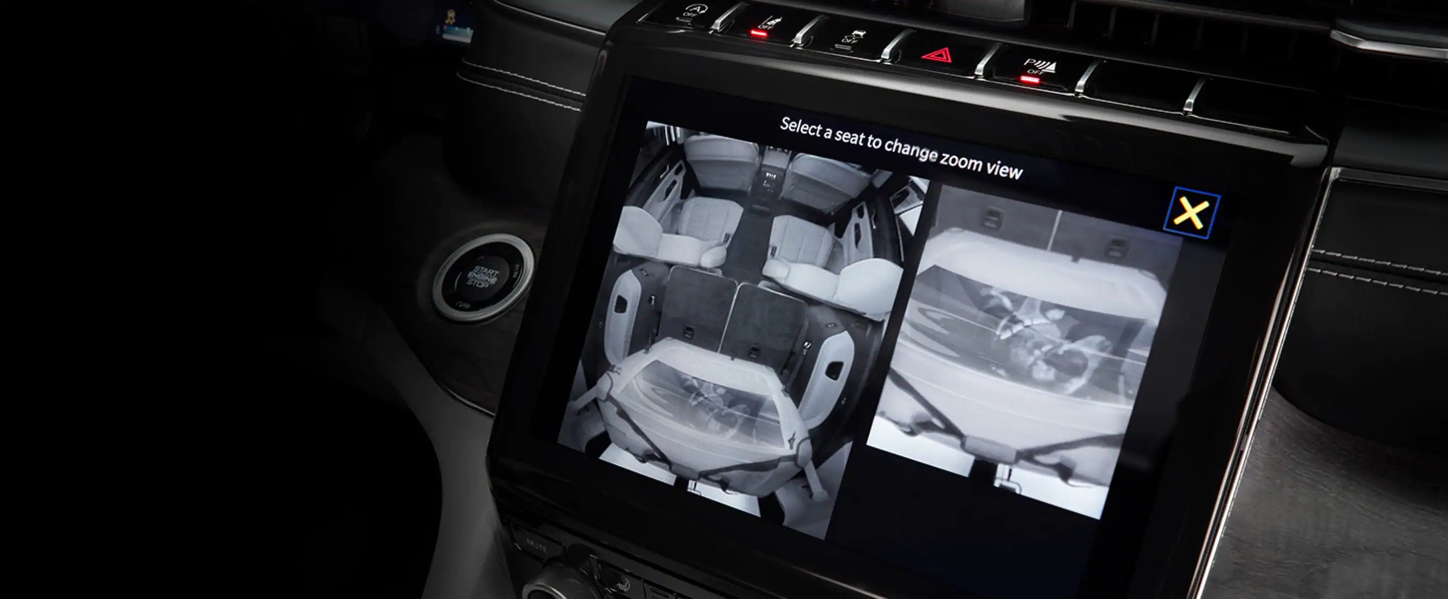 2023 Jeep Cherokee available rear-seat monitoring camera