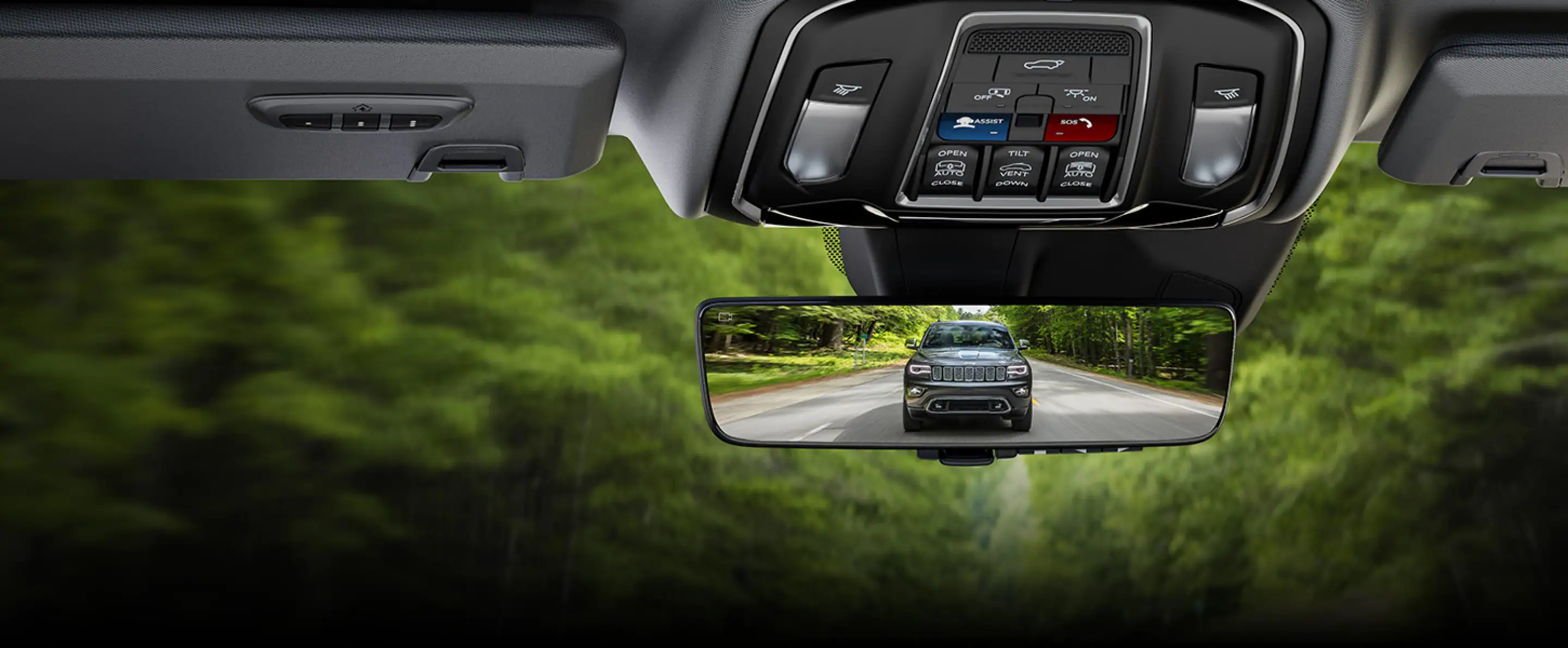 2023 Jeep Cherokee available DIGITAL REARVIEW MIRROR