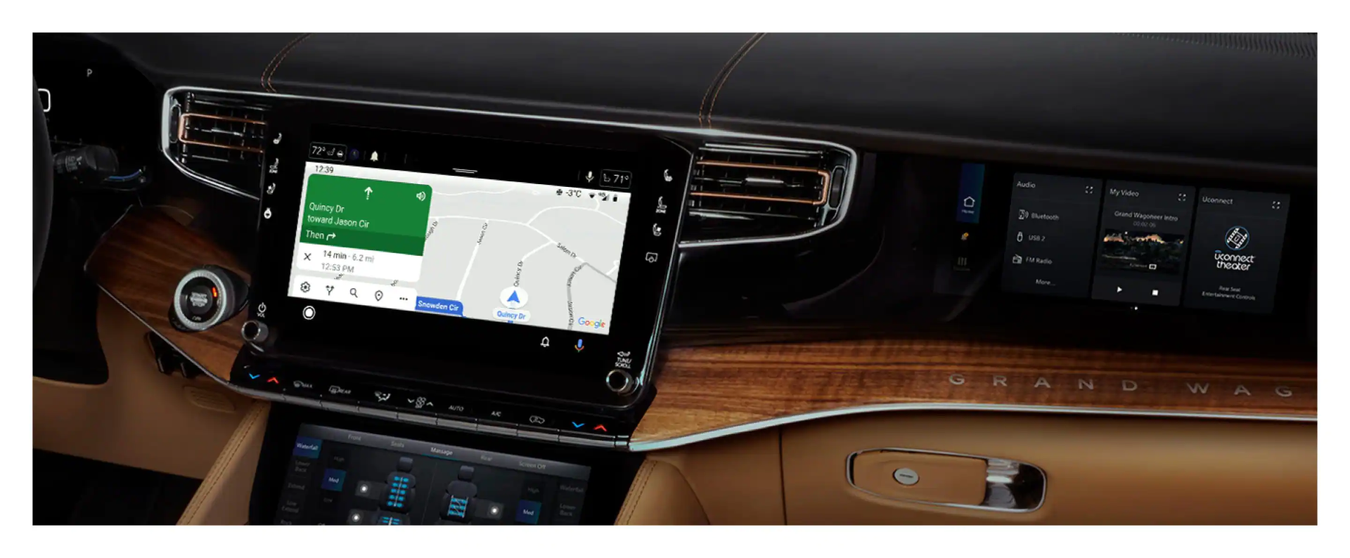 2023 Jeep Grand Wagoneer available Android Auto™