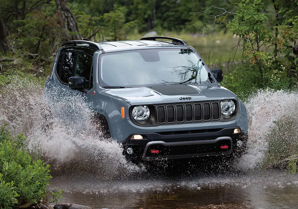 2023 Jeep Renegade water fording