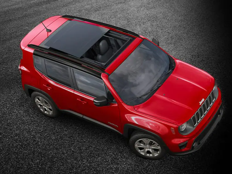 2023 Jeep Renegade dual pane panoramic sunroof