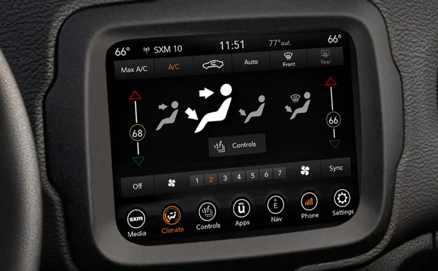 2023 Jeep Renegade dual zone automatic temperature control