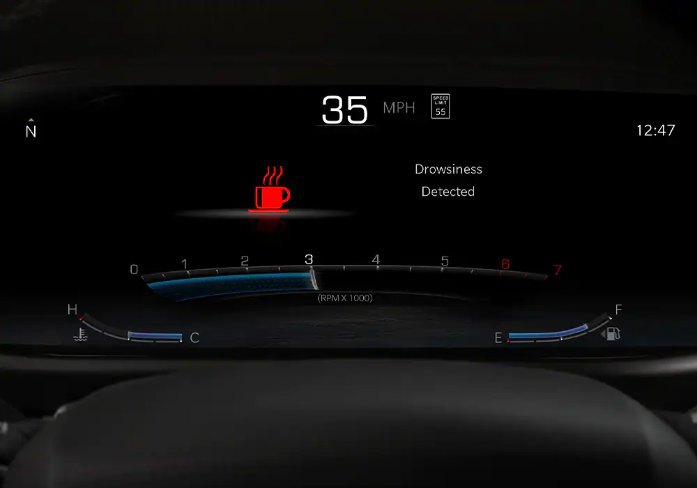 2023 Jeep Wagoneer available DROWSY DRIVER DETECTION
