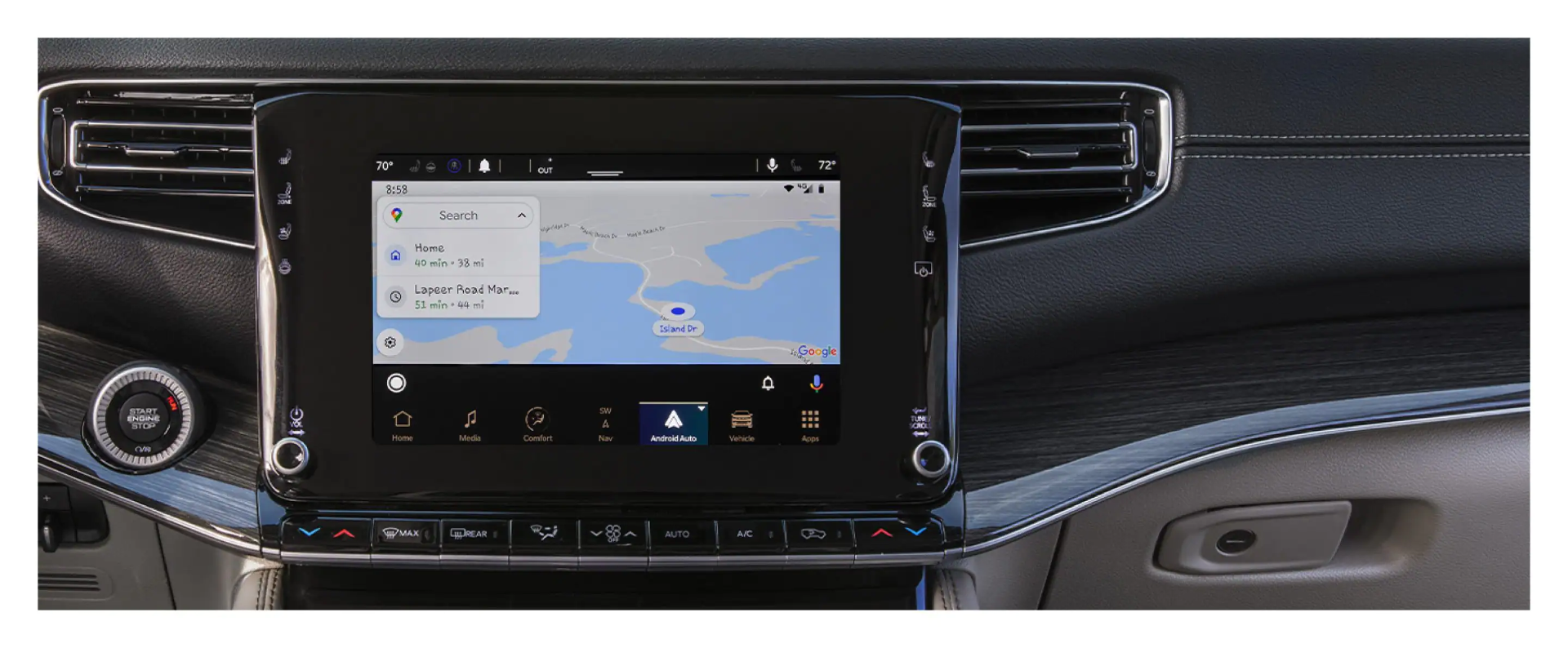 2023 Jeep Wagoneer available Android Auto™
