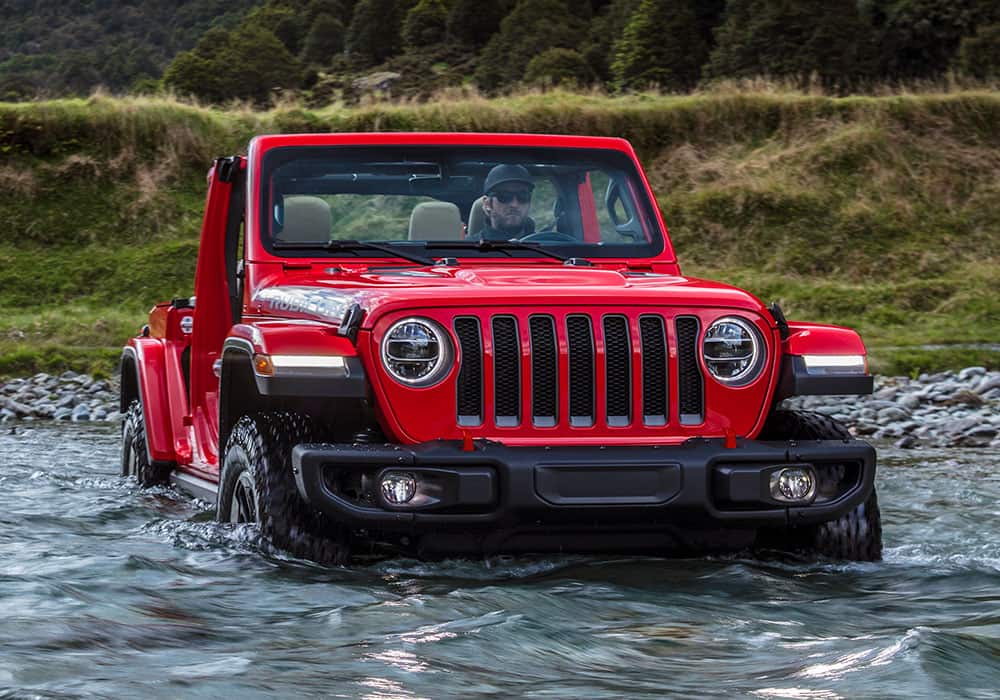 2023 Jeep Wrangler water fording