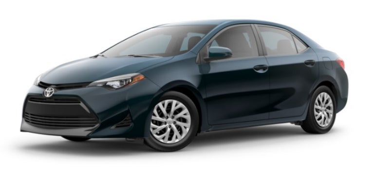 2019 Toyota Corolla in Galactic Aqua Mica