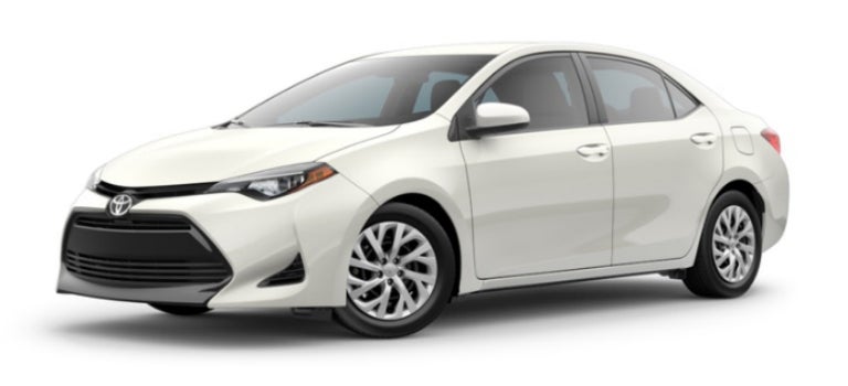 2019 Toyota Corolla in Blizzard Pearl