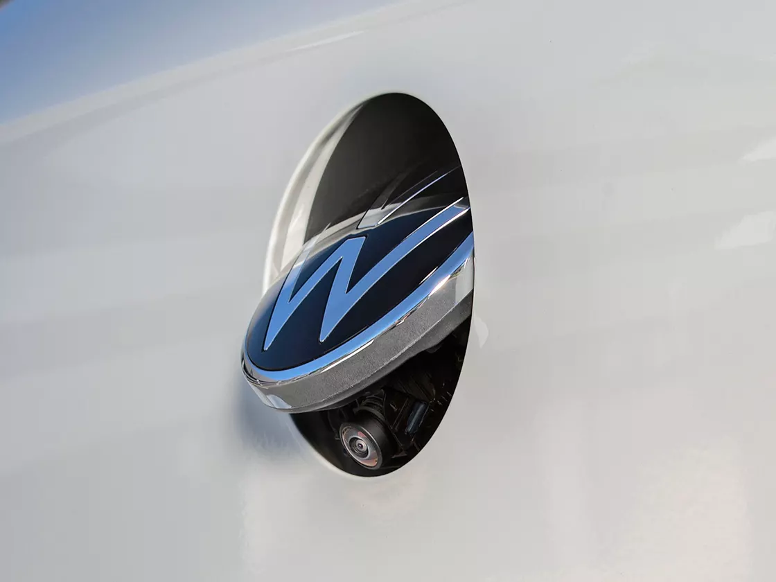 2023 VW Golf GTI wide lens backup camera