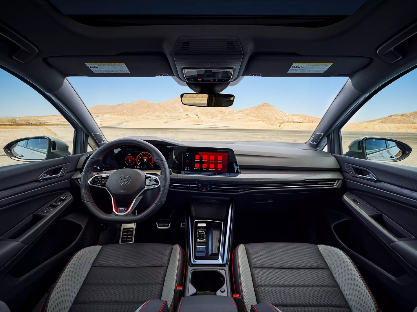 2023 VW Golf GTI driver assistance and media technology