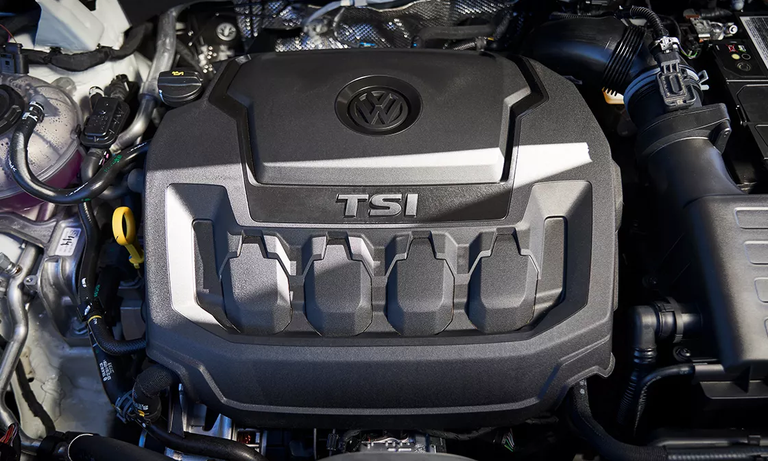 2023 VW Tiguan 16-valve, 2.0L, 184-hp turbocharged engine