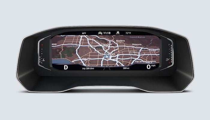 2023 VW Tiguan Digital Cockpit Display