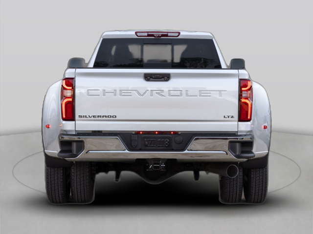 A white Chevrolet Truck parked facing forward