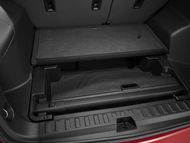The cargo in the rear of a vehicle