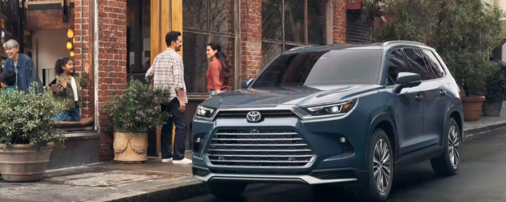 2024 Toyota Highlander parked on the street