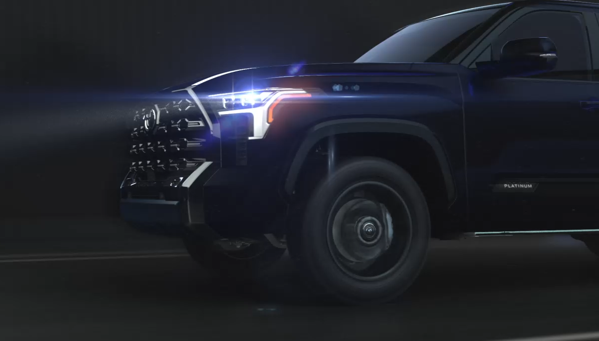 Blue 2026 Toyota Tundra Platinum