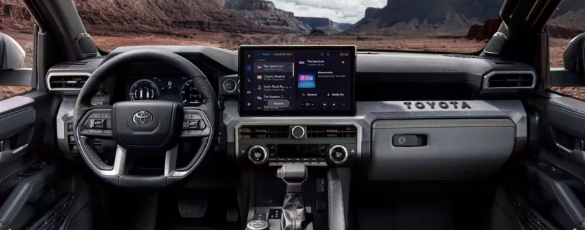 2024 Toyota Tacoma front seat interior