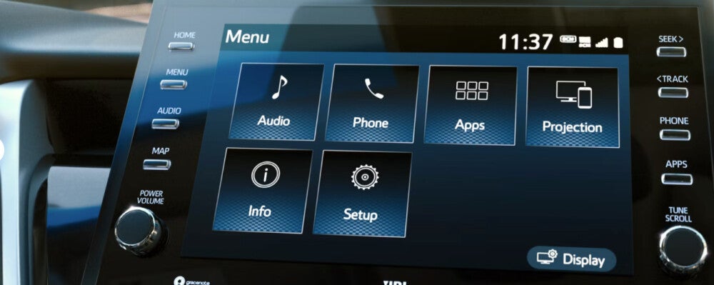 interior infotainment system