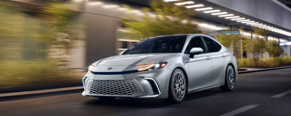 2025 Toyota Camry Driving at Night