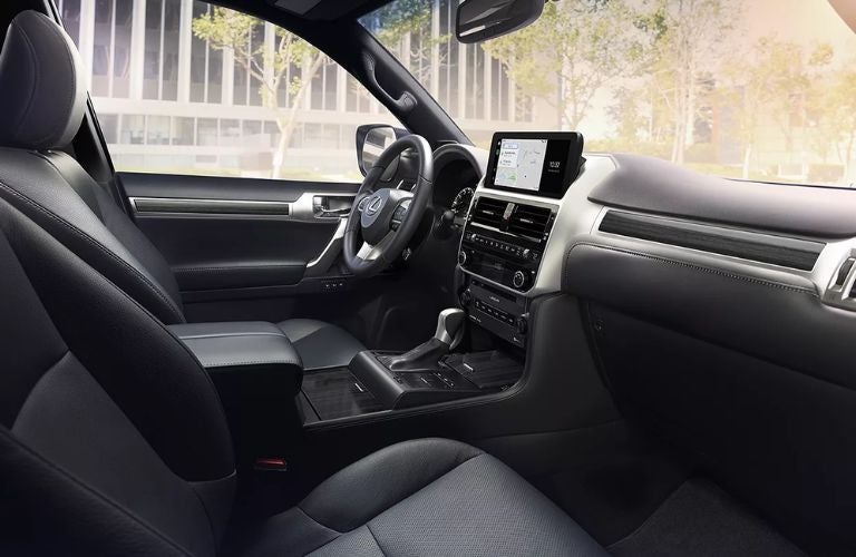 Front console of the 2023 Lexus GX