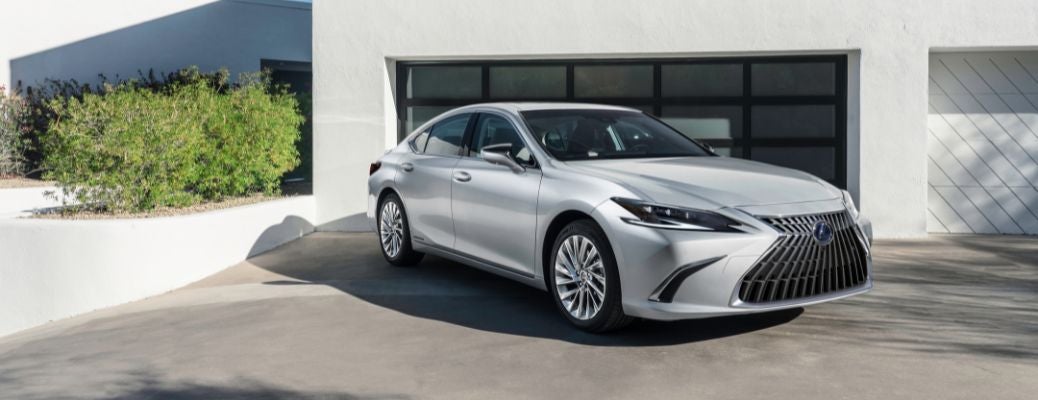 2022 Lexus ES parked on a driveway