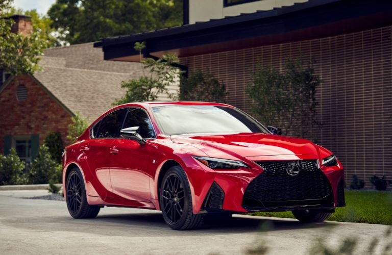 front view of a 2022 Lexus IS