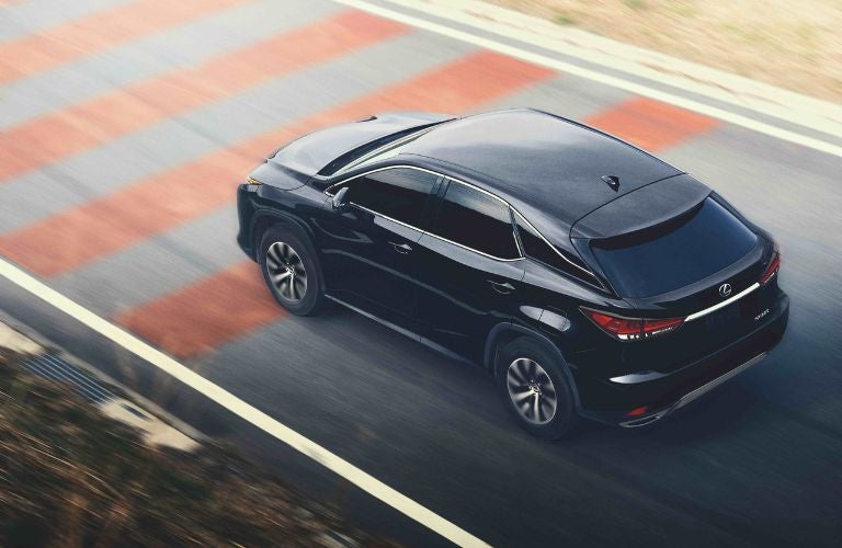 2022 Lexus RX top view