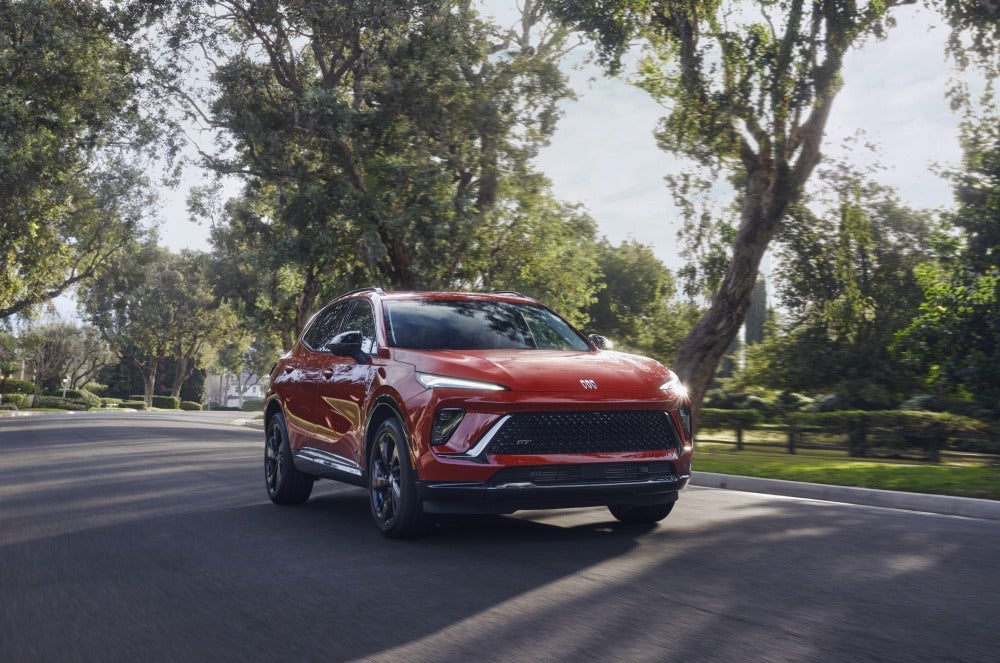 Red 2026 Buick Envision SUV