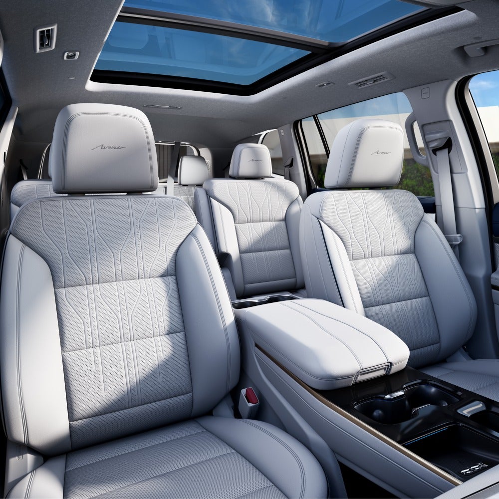 Interior cabin of a 2026 Buick Enclave