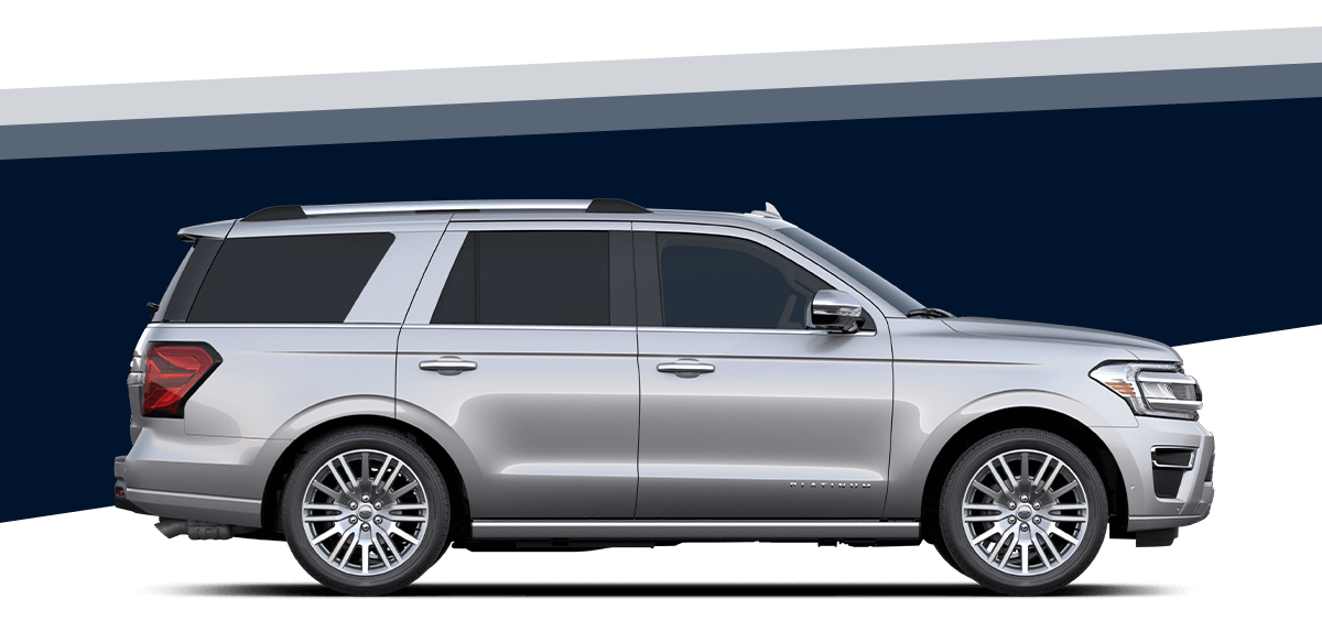 Profile of a 2024 Ford Expedition® Platinum SUV