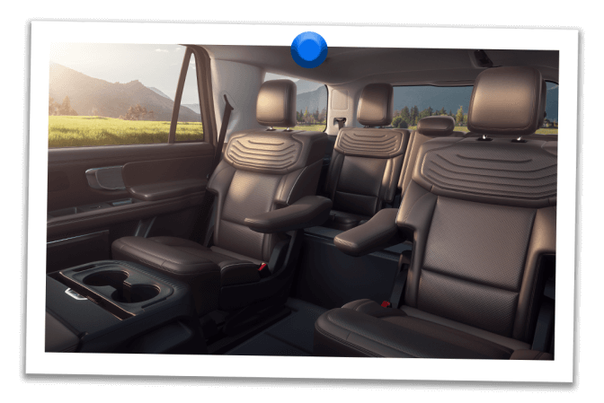 Interior of an Expedition SUV