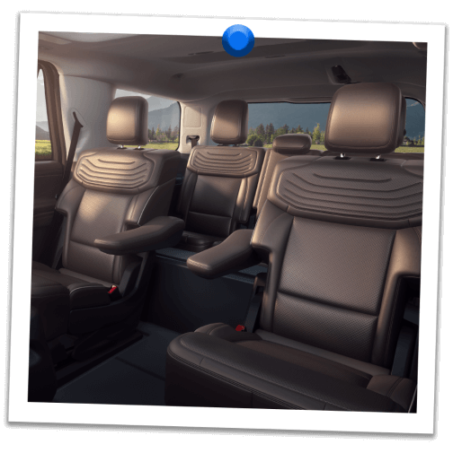 Interior of an Expedition SUV