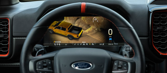 2026 Ford Ranger interior dashboard