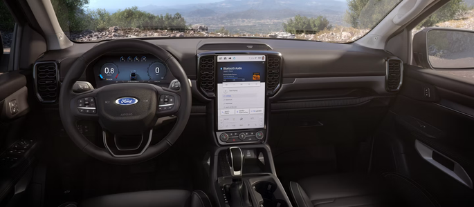 2026 Ford Ranger interior display