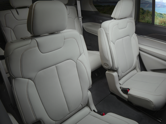 Back seat view inside of a 2024 Jeep Grand Cherokee | Jeep dealer in Altoona, PA | Courtesy Motor Sales