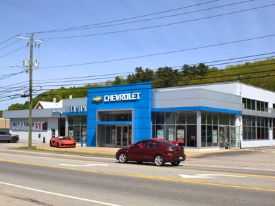 Irwin Chevrolet showroom in Laconia, NH