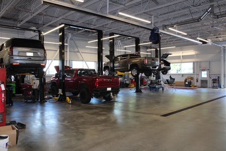 Vehicle delivery at Irwin Chevrolet