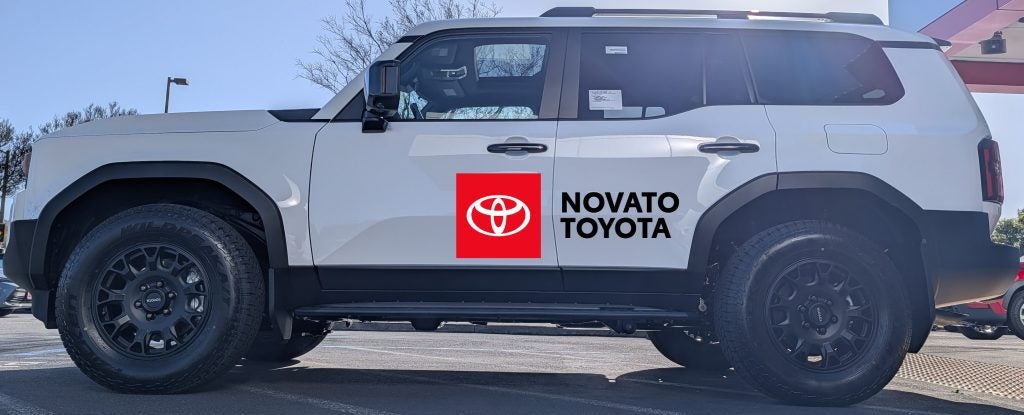 2026 Toyota Land Cruiser featuring heritage-inspired TRD alloy wheels