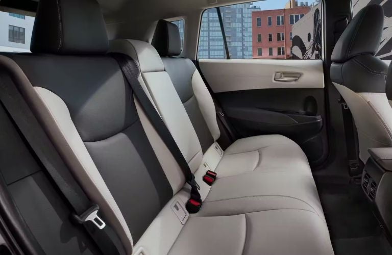 2023 Toyota Corolla Cross Rear Seats