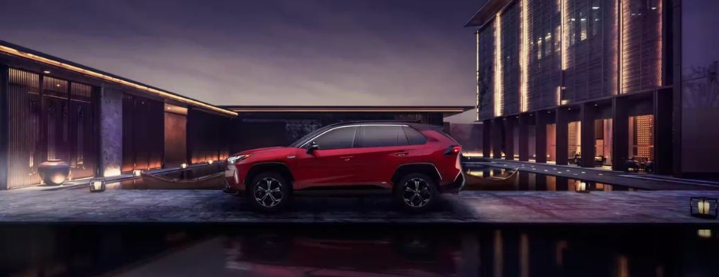 2023 RAV4 Prime on the road