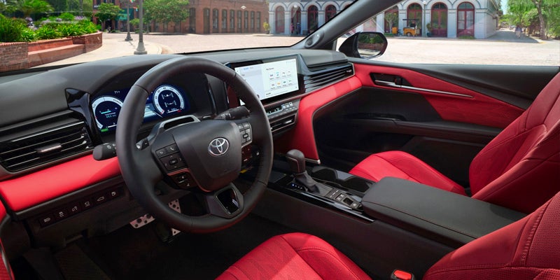 interior tech features of the 2025 toyota in pocatello, id
