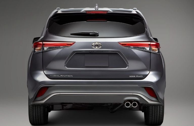 2021 Toyota Highlander XSE rear