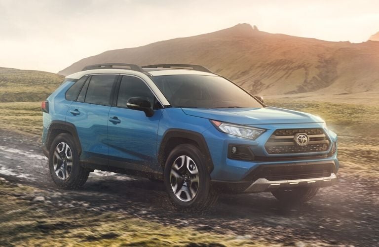 2020 Toyota RAV4 Adventure on rugged road