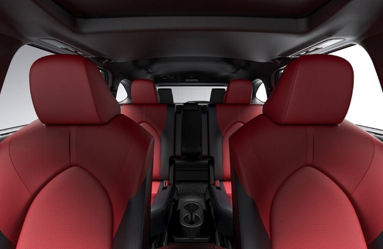 2021 Toyota Highlander XSE seats seen from the front
