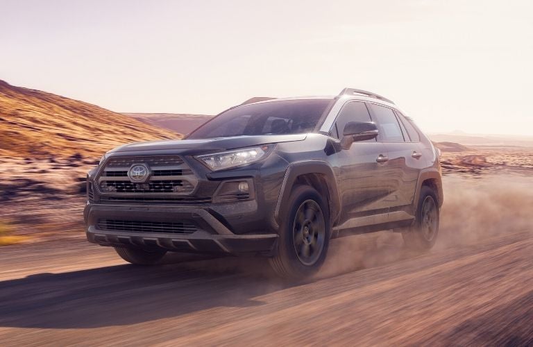 2020 Toyota RAV4 TRD Off-Road on desert road