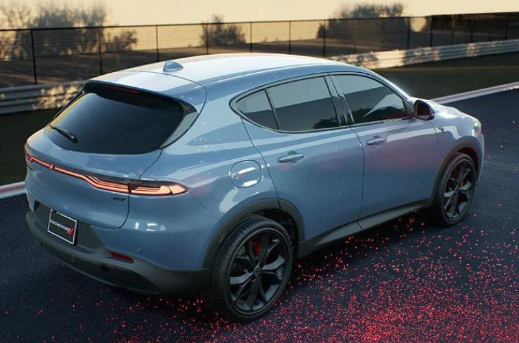 Aerial view of the 2023 Dodge Hornet