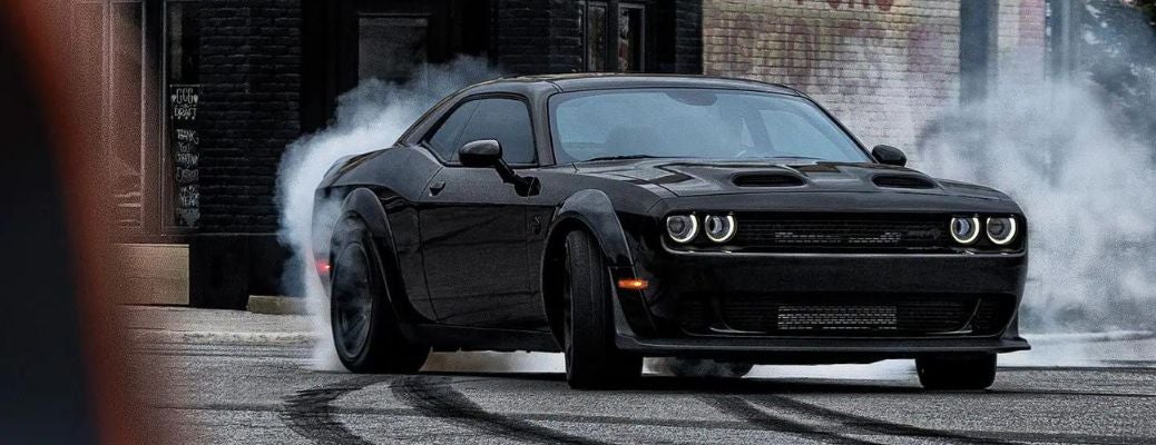 2023 Dodge Challenger in a City